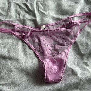 Victoria's Secret Lavender Lace Panty
